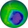 Antarctic Ozone 2009-10-29